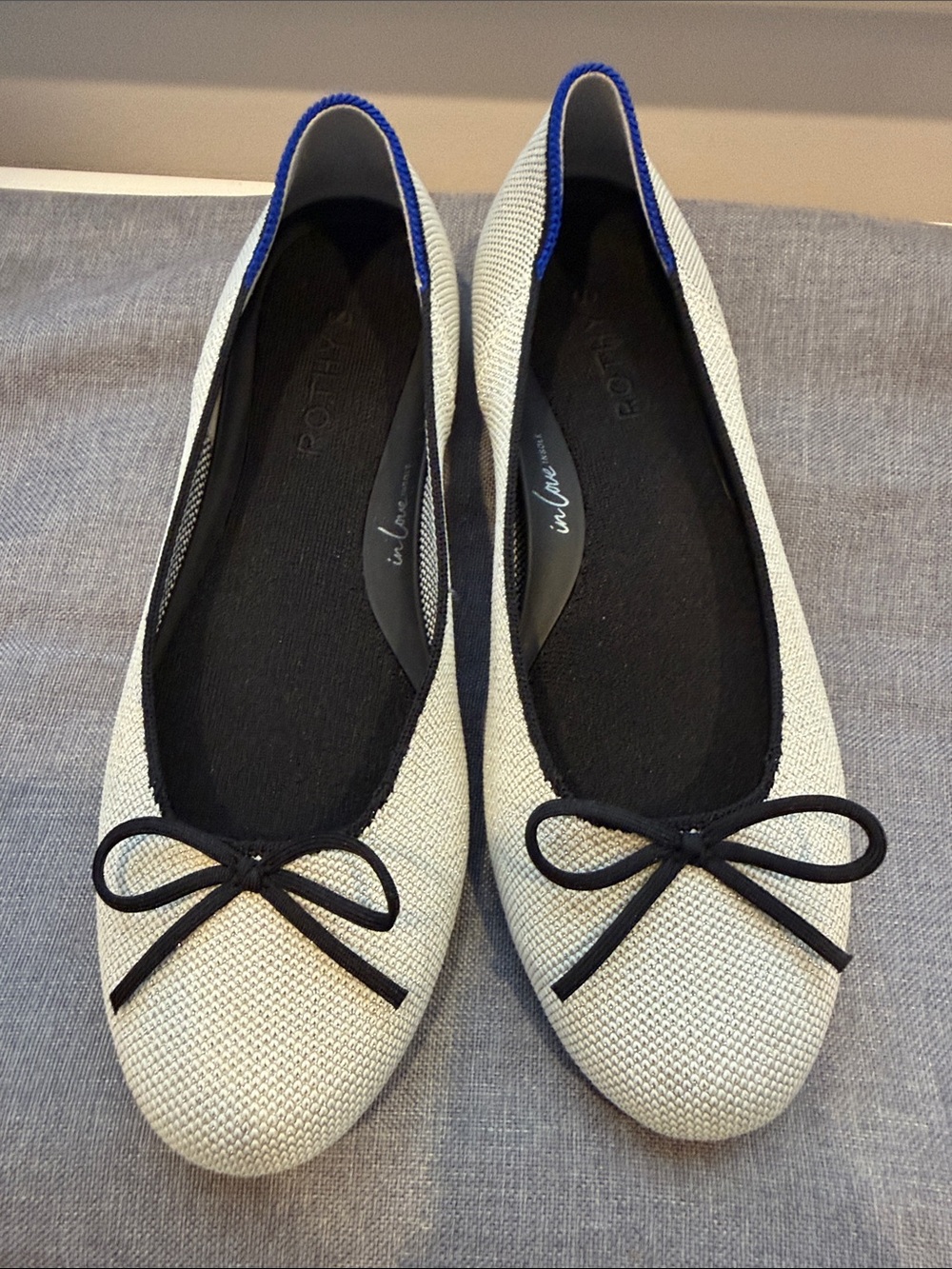 Rothy’s ballet. Metallic sparkles with in love insoles. Worn twice. Size 7.5